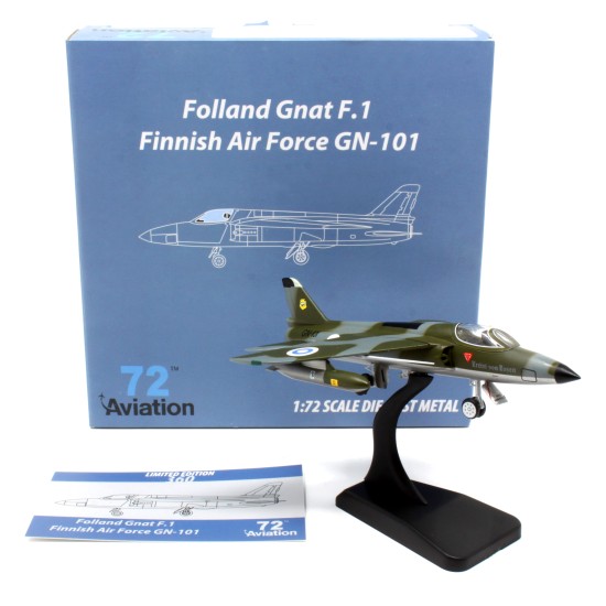 1/72 FOLLAND GNAT SINGLE SEATER FINNISH AIR FORCE