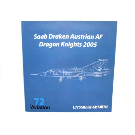 1/72 SAAB DRAKEN AUSTRIAN AF DRAGON KNIGHTS 2005