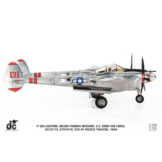 1/72 P-38J LIGHTING MAJOR THOMAS MCGUIRE U.S. ARMY AIR FORCE 431ST FS 475TH FG 5TH AF 1944